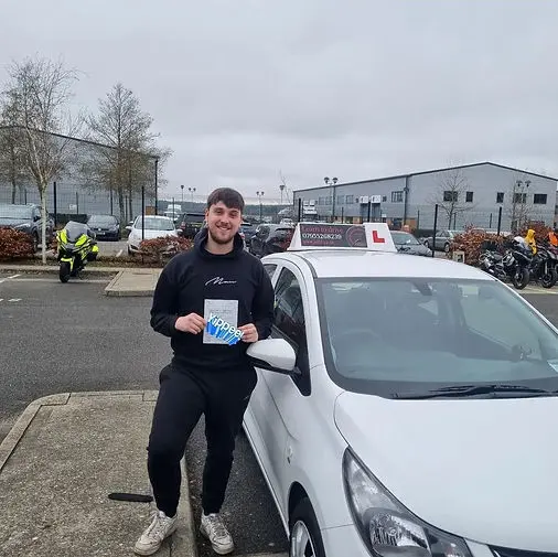 Successful driving test pass certificate held by student 10 who learned with Jo Learn To Drive driving school